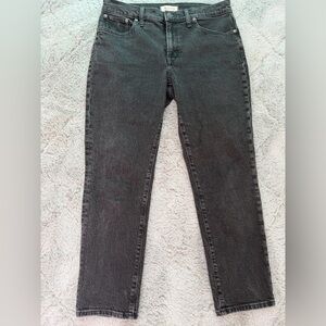 Madewell Women's Dark Gray Ankle Jeans
